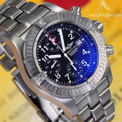 breitling chrono avenger utc titanium|breitling avenger chrono men's watch.